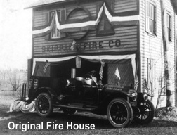 Orignial Firehouse at the corner of Mensch Road & Skippack Pike